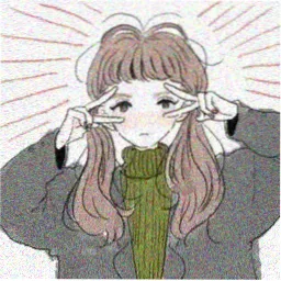 观众头像，赤金底色剪影